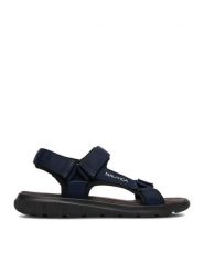 Nautica Sandały CEO-RINO-01 MBS Granatowy. Niebieskie sandały męskie Nautica, bez wzorów, z materiału, bez zapięcia. Za 129.99 zł.