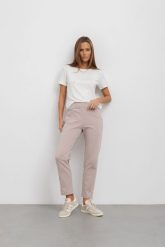 SPODNIE CHER CAFFE LATTE XS - Flawless. Spodnie dresowe damskie Flawless, bez wzorów, z bawełny, sportowe. Za 232.50 zł.