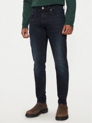 Hechter Paris Jeansy 26010 142363 Granatowy Slim Fit. Niebieskie jeansy męskie Hechter Paris, z bawełny. Za 269.99 zł.