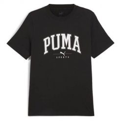Koszulka sportowa męska Puma Squad Tee. Czarne koszulki sportowe męskie Puma, m, bez wzorów, bez ramiączek, na jogę i pilates. Za 174.00 zł.