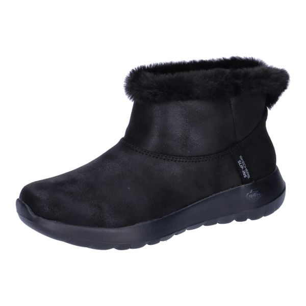 Buty sportowe Sneakersy damskie, Slip-Ins: On-The-Go - Cozy Dream. Czarne obuwie sportowe damskie Skechers, bez wzorów, bez zapięcia, trekkingowe. Za 399.99 zł.