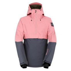 Damska kurtka narciarska z kapturem Dare 2B Snowburst. Czerwone kurtki sportowe damskie Dare 2B, bez wzorów, bez ramiączek, z kapturem, narciarskie. Za 471.95 zł.