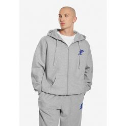 Bluza sportowa męska Prosto Gothic P z kapturem. Szare bluzy sportowe męskie Prosto., m, bez wzorów, z kapturem. Za 309.99 zł.