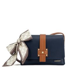 Torebka Lasocki. Niebieskie listonoszki damskie Lasocki, bez wzorów, bez dodatków. Za 169.99 zł.