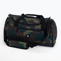 Torba podróżna Hurley Union Duffle 40. Zielone torby podróżne damskie Hurley, bez wzorów, z materiału. Za 229.99 zł.