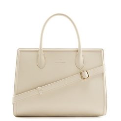 Violet Hamden Torba shopper Violet Hamden Essential Bag beżowy - sztuczna skóra Torby na zakupy 1 ct Damski. Brązowe torby na laptopa damskie Violet Hamden, bez wzorów, z materiału, na ramię. Za 215.99 zł.