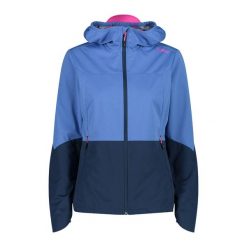 Kurtka softshell damska CMP Fix Hood. Zielone kurtki sportowe damskie CMP, m, bez wzorów, z softshellu, bez ramiączek, bez kaptura, trekkingowe. Za 359.99 zł.