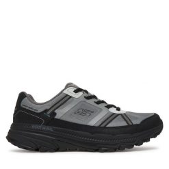 Trekkingi Skechers. Szare buty zimowe męskie Skechers, bez zapięcia. Za 341.99 zł.