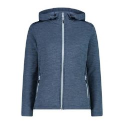Damska kurtka z kapturem CMP Performance. Niebieskie kurtki sportowe damskie CMP, xs, bez wzorów, z materiału, bez ramiączek, z kapturem, trekkingowe. Za 362.90 zł.