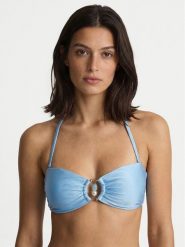 Seafolly Góra od bikini Palermo 31283-217 Błękitny. Niebieskie bikini Seafolly, bez wzorów, z syntetyku. Za 379.99 zł.