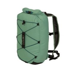Plecak wodoszczelny z rolowanym zamknięciem Exped Cloudburst. Zielone plecaki męskie EXPED, bez wzorów, sportowe. Za 290.00 zł.
