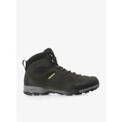 Buty turystyczne męskie Scarpa Mojito Hike GTX. Zielone buty zimowe męskie Scarpa, bez wzorów, bez obcasa, bez zapięcia. Za 722.99 zł.
