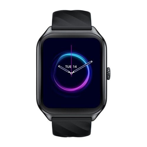 Smartwatch ZEBLAZE GTS 4 (czarny). Czarne zegarki smartwatch Zeblaze, bez wzorów. Za 101.99 zł.