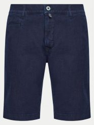 Pierre Cardin Szorty materiałowe C7 34770.7763 Granatowy Regular Fit. Niebieskie szorty męskie Pierre Cardin, bez wzorów, z bawełny. Za 219.99 zł.