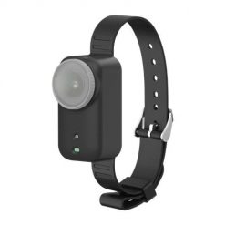Silikonowa opaska / Obroża dla zwierząt Puluz dla DJI Osmo Nano (Czarna). Czarne zegarki sportowe Puluz, bez wzorów. Za 29.00 zł.