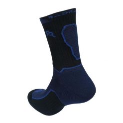 Skarpety termoaktywne turystyczne Rough Radical Crew na zimę i lato. Niebieskie skarpety męskie ROUGH RADICAL, bez wzorów. Za 29.90 zł.