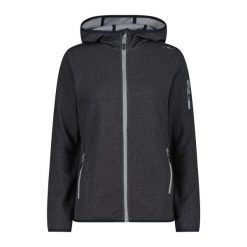 Damska kurtka z kapturem CMP. Zielone kurtki sportowe damskie CMP, l, bez wzorów, bez ramiączek, z kapturem, trekkingowe. Za 269.99 zł.