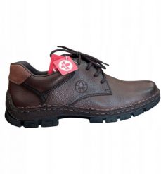 Rieker Shoes Brązowe 41 (12213-25). Brązowe buty sportowe męskie Rieker, bez wzorów, bez zapięcia. Za 332.64 zł.