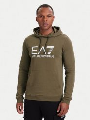 EA7 Emporio Armani Bluza 7M001413 AF22266 U6198 Brązowy jasny Regular Fit. Brązowe bluzy męskie EA7 Emporio Armani, l, bez wzorów, z bawełny, bez ramiączek, bez kaptura. Za 514.99 zł.