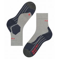 Skarpetki Falke RU3. Szare skarpety męskie Falke, bez wzorów, z elastanu. Za 142.00 zł.