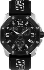 Zegarek Timex Zegarek męski Timex TW2V58600 czarny. Czarne zegarki męskie Timex, bez wzorów. Za 1,035.00 zł.