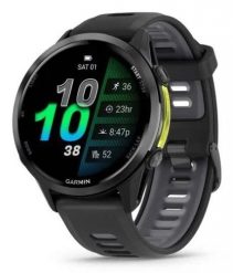 Zegarek sportowy Garmin Forerunner 970 Carbon Grey. Szare zegarki sportowe Garmin, bez wzorów. Za 3,359.99 zł.