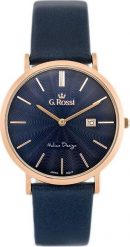Zegarek Gino Rossi ZEGAREK MĘSKI - 10853A - SLIM (zg184h) +BOX uniwersalny. Zegarki męskie Gino Rossi, bez wzorów. Za 115.95 zł.