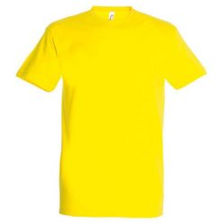 Koszulka Unisex Dla Dorosłych Z Bawełny Imperial Ringspun. Zielone bluzki damskie SOL'S, s, bez wzorów, z bawełny, sportowe, bez kołnierzyka, bez ramiączek. Za 41.99 zł.