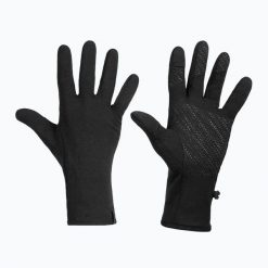 ICEBREAKER Rękawiczki Quantum Gloves Black-XL. Czarne rękawiczki męskie Icebreaker, bez wzorów, z dzianiny. Za 179.99 zł.