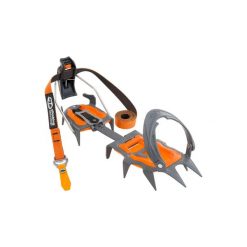Raki półautomatyczne Climbing Technology Nuptse Evo Semi-automatic - gray. Szare buty zimowe męskie Climbing Technology, bez wzorów, bez obcasa, bez zapięcia. Za 432.49 zł.