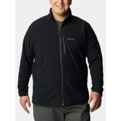 Sweter Męski Columbia Fast Trek II. Czarne swetry męskie Columbia, m, bez wzorów, z polaru, sportowe, bez kołnierzyka, bez ramiączek. Za 259.00 zł.