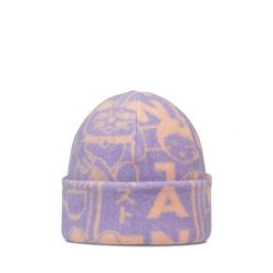 Czapka BUFF POLAR PRINTS BEANIE LETA GRAPE ICE. Fioletowe czapki damskie Buff, na zimę, bez wzorów, z polaru, sportowe. W wyprzedaży za 104.93 zł.