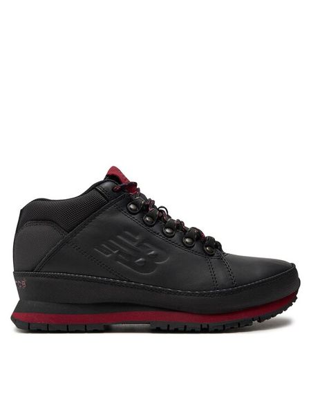 New Balance Trzewiki Classics H754KR Czarny. Czarne botki męskie New Balance, bez wzorów, z nubiku, bez obcasa, bez zapięcia. Za 499.99 zł.