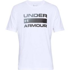 Koszulka sportowa męska Under Armour Team Issue Wordmark. Białe koszulki sportowe męskie Under Armour, m, bez wzorów, bez ramiączek, do biegania. Za 244.00 zł.