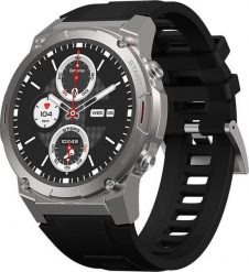 Smartwatch Zeblaze VIBE 7 Pro Czarny (VIBE 7 Pro Silver). Czarne zegarki smartwatch Zeblaze, bez wzorów. Za 160.00 zł.