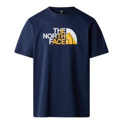 The North Face Koszulka Biner Graphic 1 Nf0A894X8K2. Niebieskie koszulki sportowe męskie The North Face, xs, bez wzorów, bez ramiączek, do koszykówki. Za 104.99 zł.
