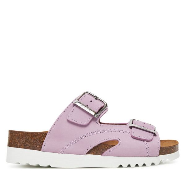 Klapki Scholl. Czerwone klapki damskie Scholl, bez wzorów, bez obcasa, bez zapięcia. Za 229.99 zł.