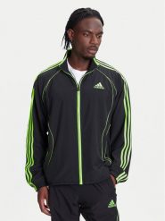 Adidas Bluza Teamgeist adicolor JW5866 Czarny Loose Fit. Czarne bluzy męskie Adidas, l, bez wzorów, z syntetyku, bez ramiączek, bez kaptura. Za 259.99 zł.