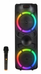 Głośnik imprezowy Denver BPS-459 Bluetooth 20W Czarny. Czarne głośniki przenośne Denver. Za 497.99 zł.