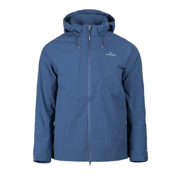 Kurtka męśka 3w1 Everfolk 2. Niebieskie kurtki męskie Bergson, m, bez wzorów, bez kaptura. W wyprzedaży za 669.00 zł.