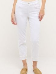 Angels Dżinsy - Darleen Turn Up Kobiety biały jednolity, 38-30. Białe jeansy damskie Angels, bez wzorów, z bawełny. Za 499.95 zł.