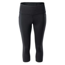 Damskie legginsy 3/4 Martes Lady Vika. Czarne legginsy sportowe damskie MARTES, l, bez wzorów, z elastanu, do biegania. Za 70.27 zł.