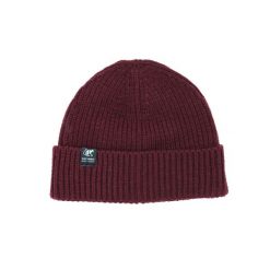 Czapka dzianinowa – z obszyciem / rozmiar uniwersalny (bordowa). Czerwone czapki damskie SURF MONKEY, na zimę, bez wzorów, z dzianiny. Za 119.95 zł.