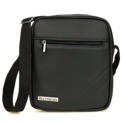 Beltimore Torba Męska Na Ramię Skórzana Czarna Pasek F17. Czarne torby na ramię męskie ze skóry, na ramię, duże. Za 139.99 zł.