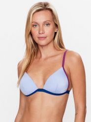 Sloggi Góra od bikini 10214582 Błękitny. Niebieskie bikini Sloggi, xs, bez wzorów, z syntetyku. Za 149.99 zł.