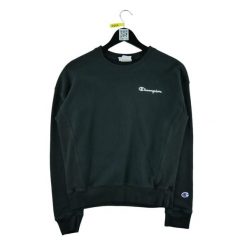 Champion Bluza damska czarna. Czarne bluzy damskie Champion, l, bez wzorów, sportowe, bez ramiączek, bez kaptura. Za 68.12 zł.
