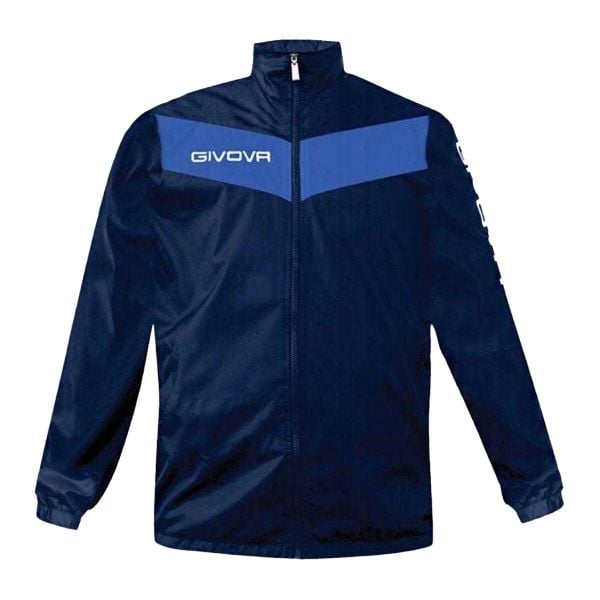 Męska Kurtka Scudo. Niebieskie kurtki męskie Givova, m, bez wzorów, z materiału, bez kaptura. Za 139.99 zł.