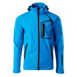 Męska Kurtka Soft Shell Nils. Czarne kurtki męskie Hi-tec, m, bez wzorów, sportowe, bez kaptura. Za 265.99 zł.