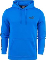 Puma Bluza męska Puma ESS Tape Hoodie FL niebieska 849040 47 M. Niebieskie bluzy męskie Puma, m, bez wzorów, bez kaptura. Za 199.81 zł.