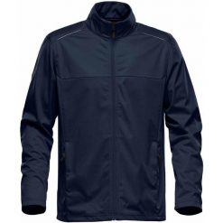 Lekka Męska Kurtka Softshellowa Greenwich. Niebieskie kurtki męskie STORMTECH, m, bez wzorów, sportowe, bez kaptura. Za 259.99 zł.